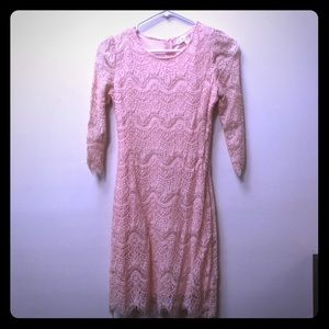 Never worn cute peach dress